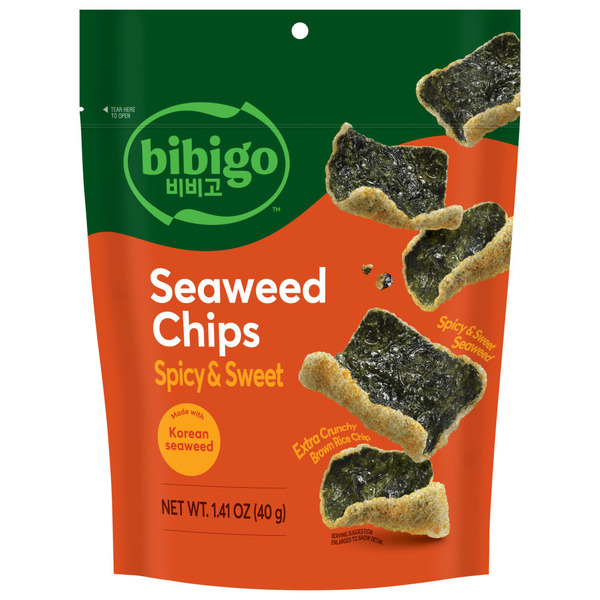 Bibigo Spicy & Sweet Seaweed Chips Same-Day Delivery | HMart