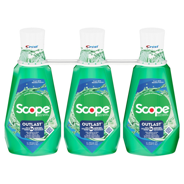 Scope Outlast Fresh Mint Mouthwash