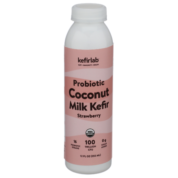 Kefir Lab Organic Strawberry Coconut Milk Kefir