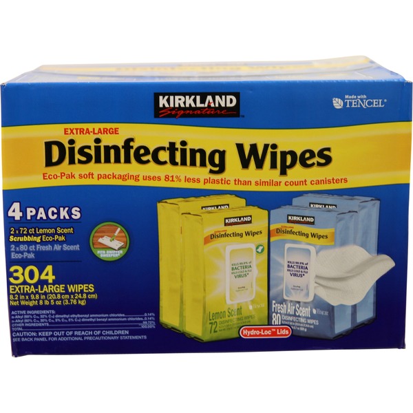 kirkland wipes disinfecting