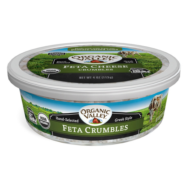 Organic Valley® Organic Feta Cheese Crumbles