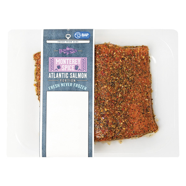Fresh, Never Frozen Salmon with Monterrey Spice