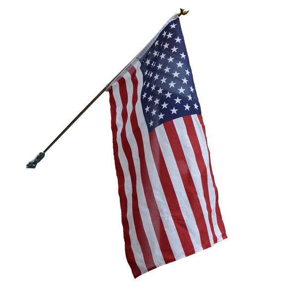 Valley Forge 3-ft H x 5-ft W American Flag House Kit