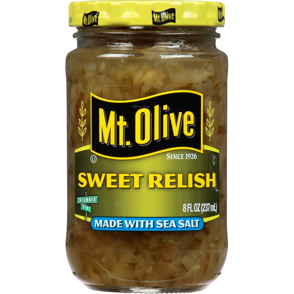 Mt. Olive Sweet Relish made with Sea Salt