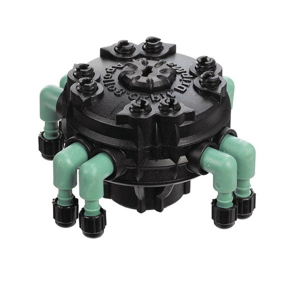 Orbit 8-port Adjust Flow Manifold (1/tag)