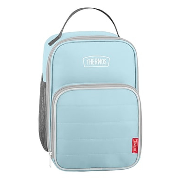 Thermos Icon 2-Compartment Insulated Lunch Bag - Ice Blue
