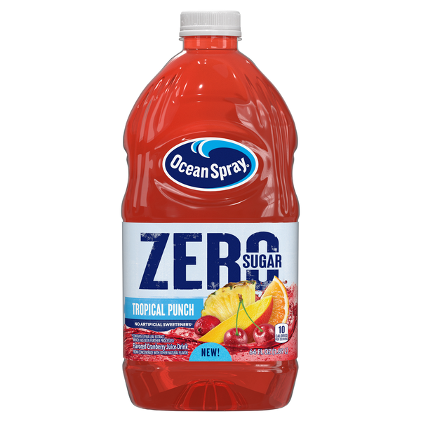 Ocean Spray Cranberries, Inc. Zero Sugar Tropical Punch Juice Drink