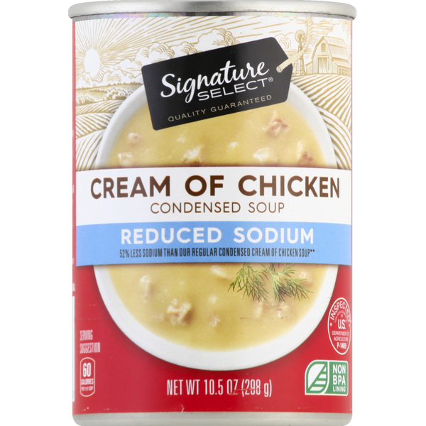 Signature SELECT Condensed Soup, Cream of Chicken
