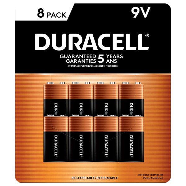 Duracell CopperTop 9V Batteries