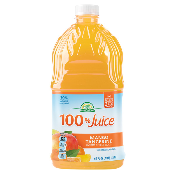 Nature's Nectar Mango Tangerine 100% Juice