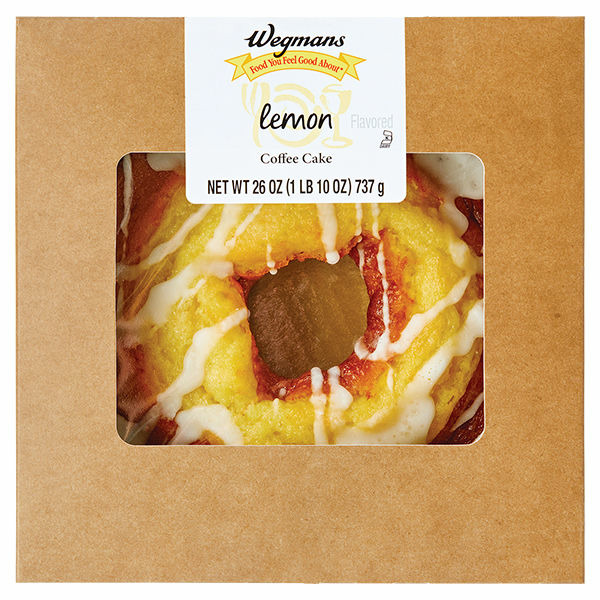Wegmans Wegmans Lemon Coffee Cake with Natural Flavor SameDay Delivery