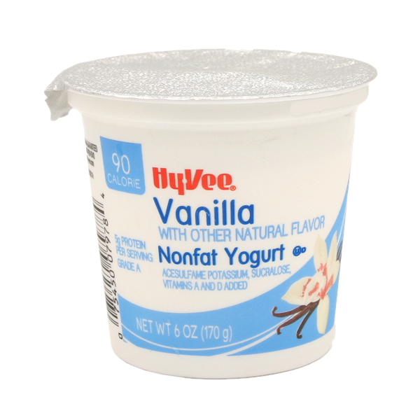 Hy-Vee Hy-Vee Nonfat Vanilla Yogurt