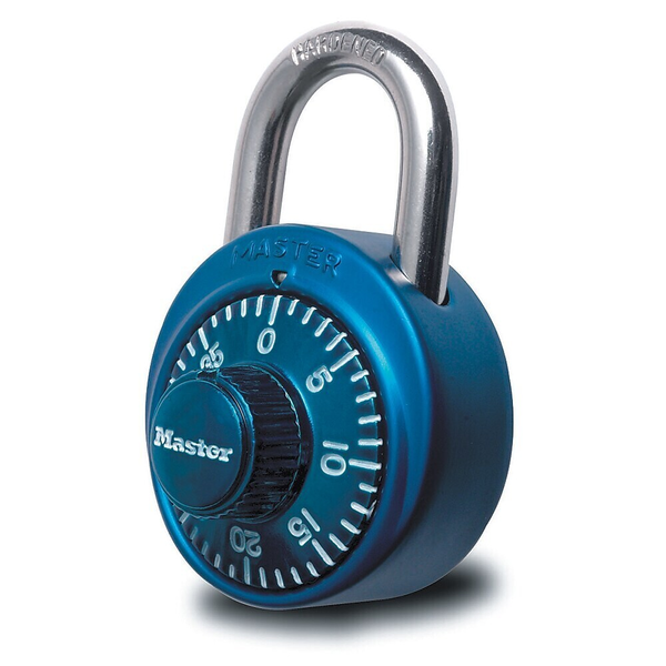 Staples Master Lock Assorted Colours Anodized 3-Digit Combination Lock ...