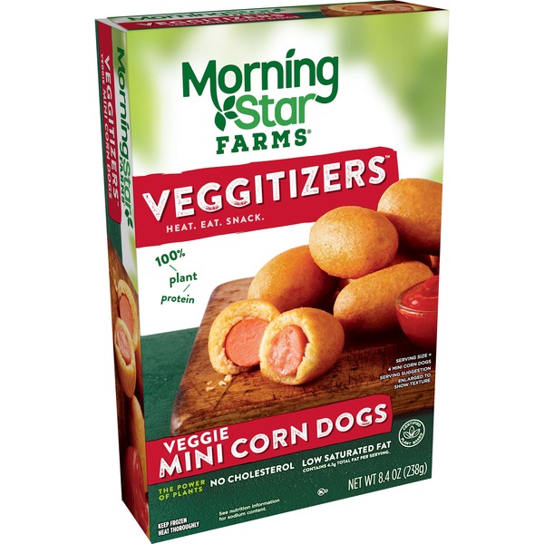 Morning Star Farms Veggie Mini Corn Dogs Original (8.4 oz) Instacart