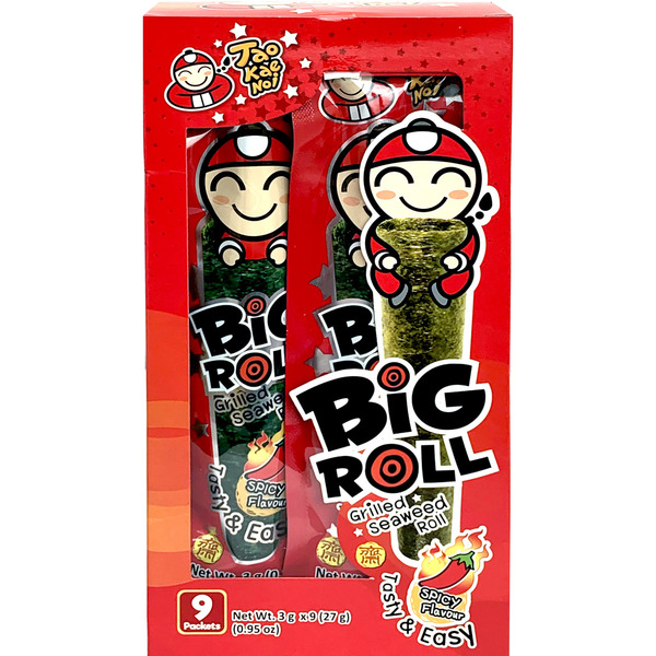 Tao Kae Noi Seaweed Roll, Grilled, Spicy Flavour, Big Roll