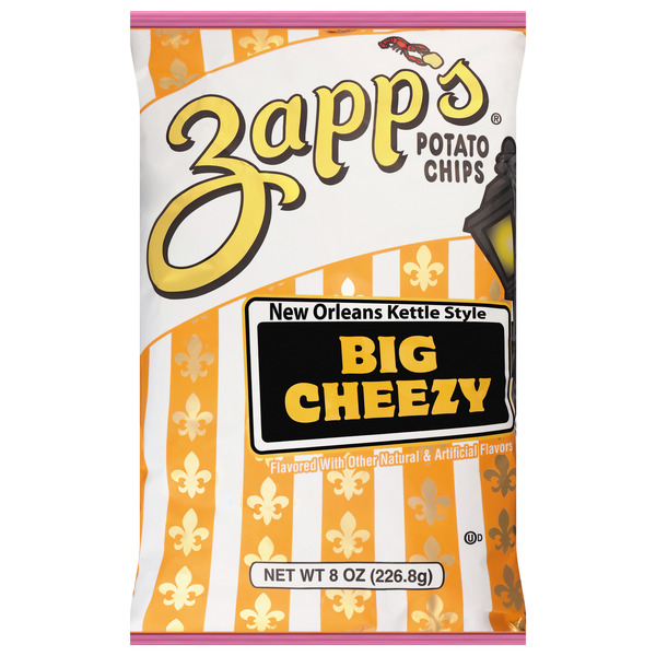 Zapp's Potato Chips, Big Cheezy, New Orleans Kettle Style Same-Day