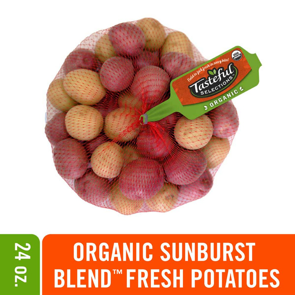Tasteful Selections Organic Sunburst Blend 2-Bite Baby Potatoes