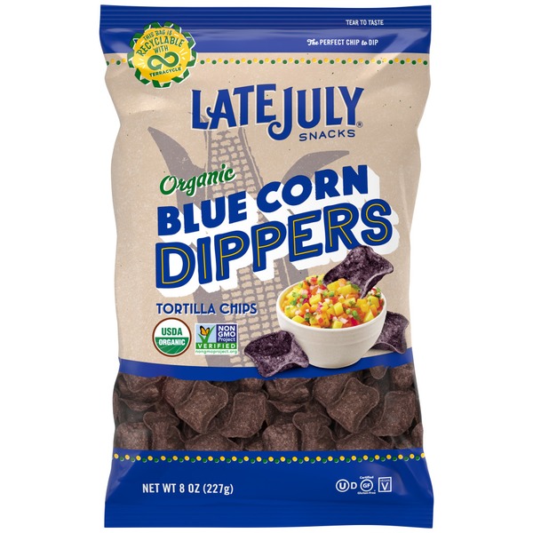 Late July Blue Corn Tortilla Chips