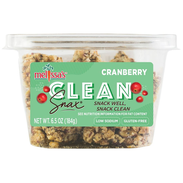 Melissa's Clean Snax Cranberry with Chia & Flaxseed Same-Day