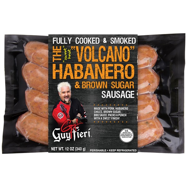 Guy Fieri Fully Cooked & Smoked Sausage (12 oz) Instacart