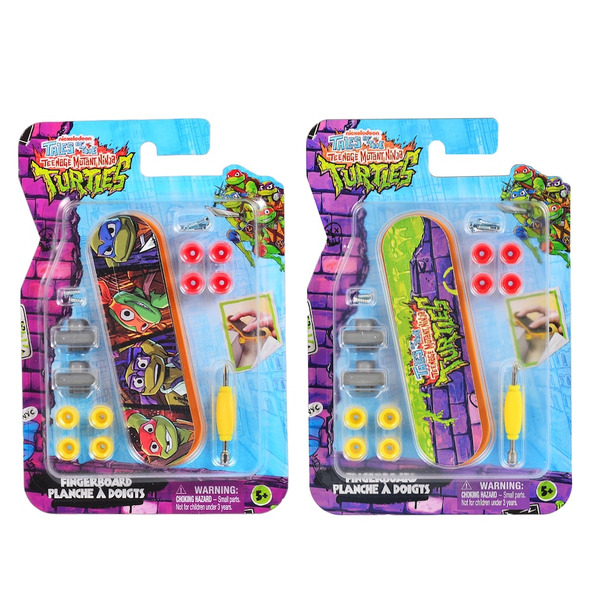 THREEWATER カラフルデッキ Nickelodeon Teenage Mutant Ninja Turtles Fingerboard Same-Day