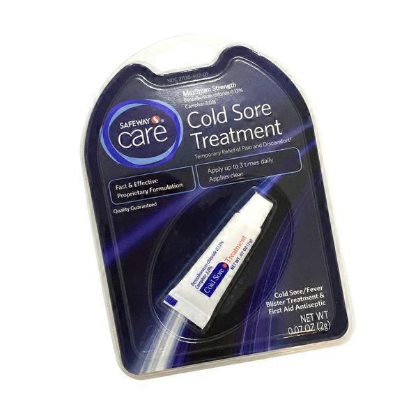 signature care cold sore treatment from vons instacart