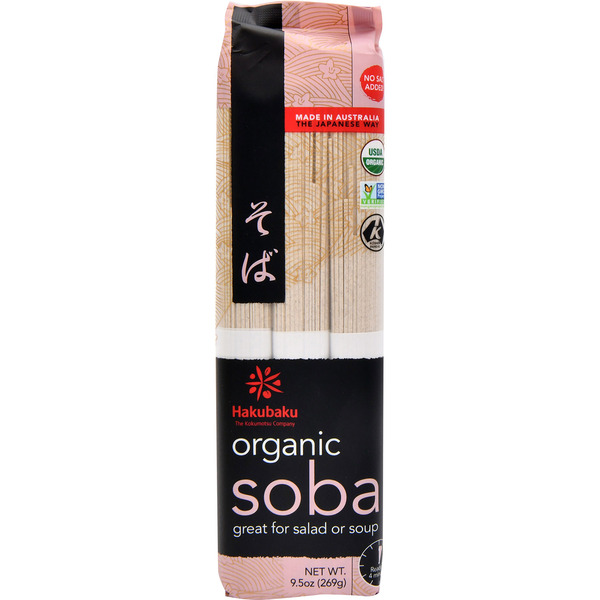 Hakubaku Soba, Organic