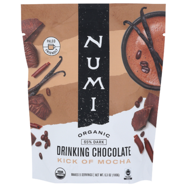 Numi Organic 65% Dark Drinking Chocolate With A Kick Of Mocha Same
