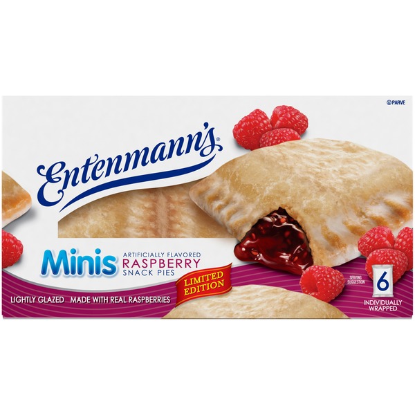 Entenmann's Minis Raspberry Snack Pies (12 oz) Instacart