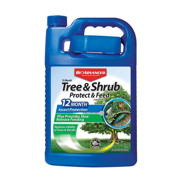Bioadvanced 1 Gal. Concentrate Tree And Shrub Protect With Feed Insect Killer