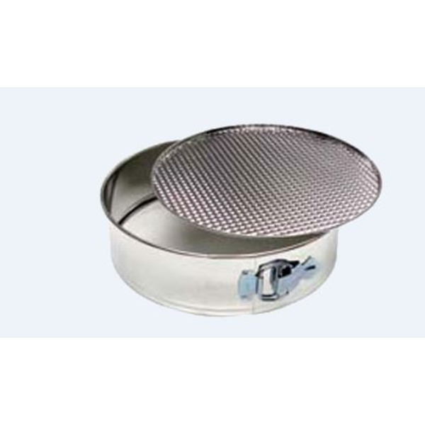 Springform Pan, 9" dia. x 3" deep, 2mm thick, with bottom layer, aluminum