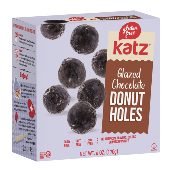 Katz Glazed Chocolate Donut Holes Same-Day Pickup | Fareway Meat