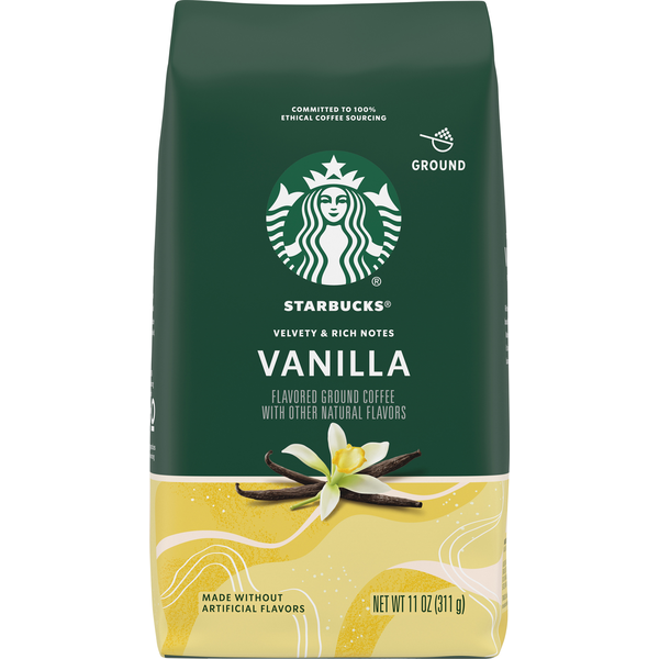 Starbucks Coffee, Ground, Vanilla