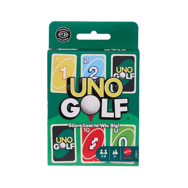 UNO Mattel Games Uno Golf Card Game