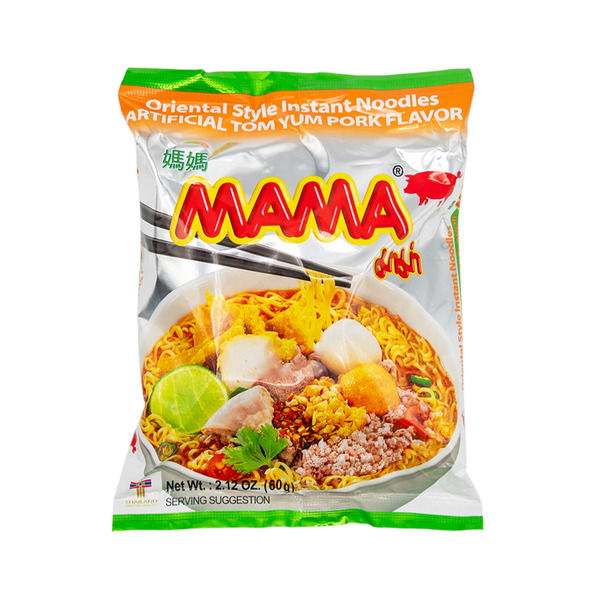 P.A.M. / パム x SUSUMU MUKAI MA-1 L Mama Oriental Style Artificial Tom Yum Pork Flavor Instant Noodles