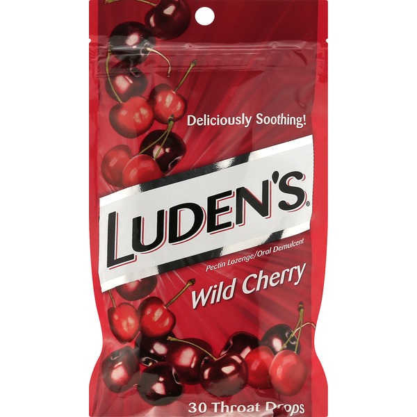 Ludens Throat Drops, Wild Cherry (30 ct) from CVS Pharmacy® Instacart