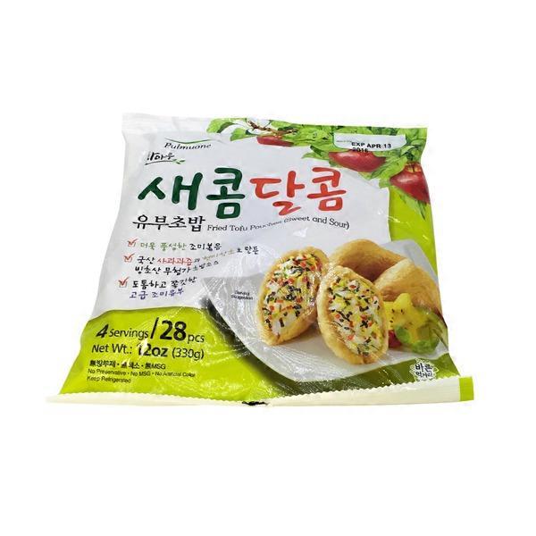 Pulmuone Sweet & Sour Fried Tofu Pouches Same-Day Delivery