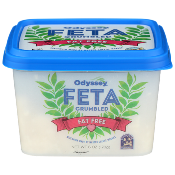 Odyssey Fat Free Crumbled Feta Cheese