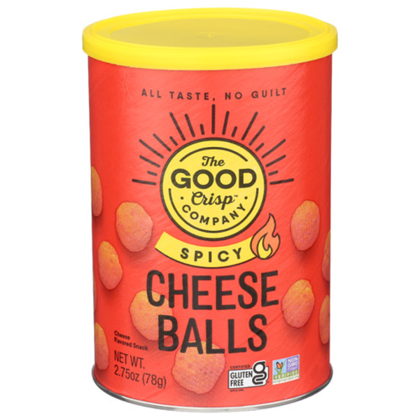 The Good Crisp Company Spicy Cheese Balls Same-Day Delivery or