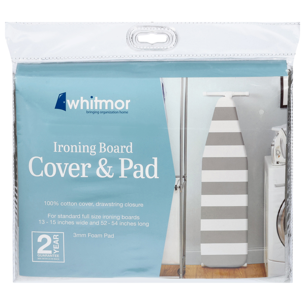 WhitmorリバーシブルIroning Board Cover and Pad(未使用品) Whitmor Cover & Pad, Ironing Board Same-Day Delivery or Pickup