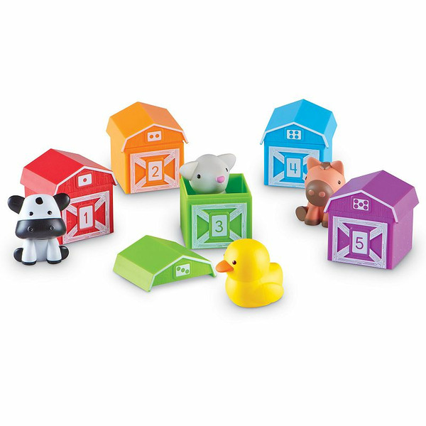 Learning Resources Peakaboo Learning Farm Toy Playset