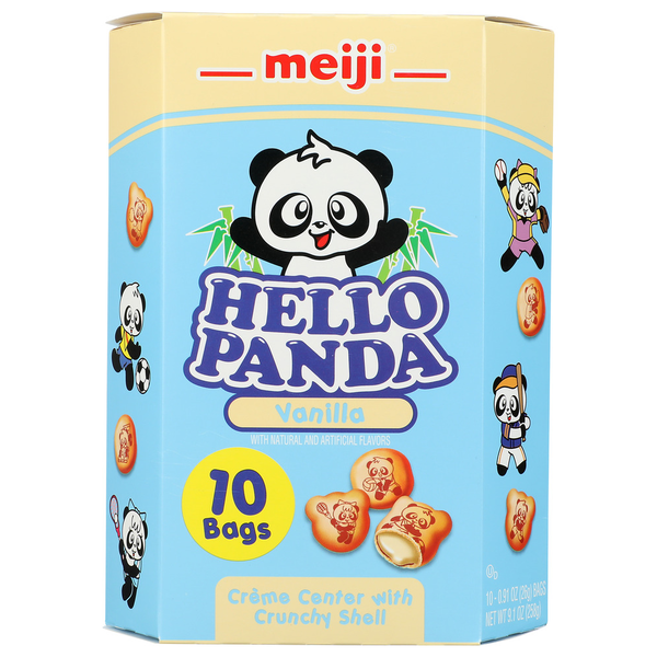 Hello Panda Vanilla Creme Center with Crunchy Shell Same-Day
