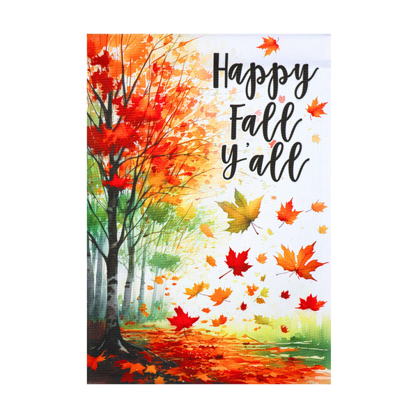 Style Selections Happy Fall Y'all Garden Flag