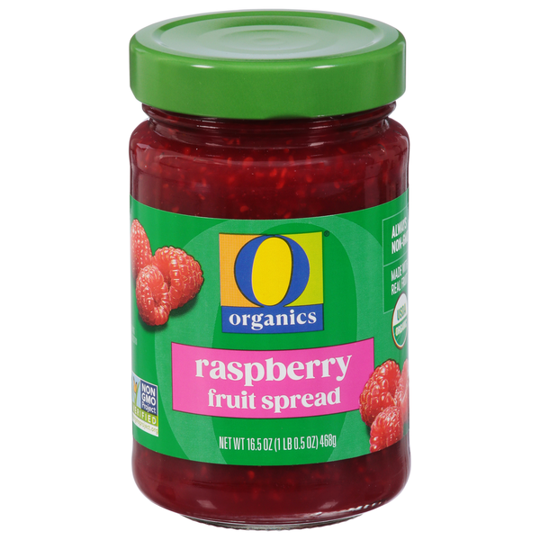 O Organics Fruit Spread, Raspberry