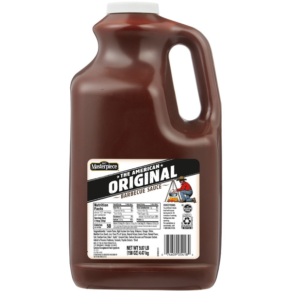 KC Masterpiece Original Barbecue Sauce, 158 Ounces