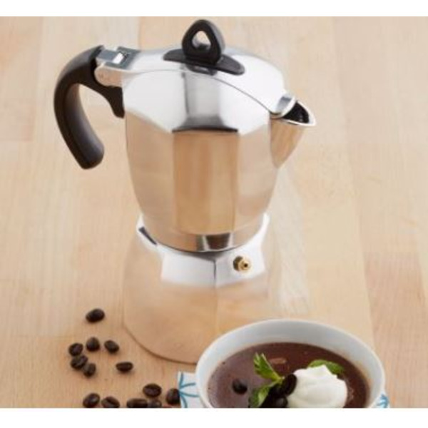 Imusa - 3cup Cast Aluminum Stovetop Coffee Maker