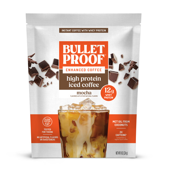 Bulletproof Mocha High Protein Iced Coffee Same-Day Delivery or