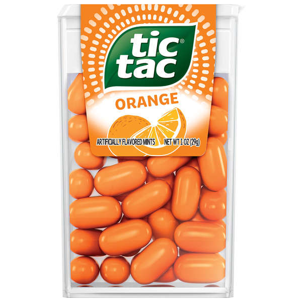 Tic Tac Orange Flavored Mints, On-The-Go Refreshment, 1 oz Same