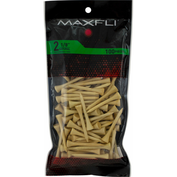 Maxfli Golf Tees Natural 2.125''
