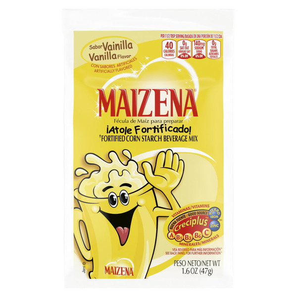 Maizena Fortified Corn Starch, Vanilla Flavor